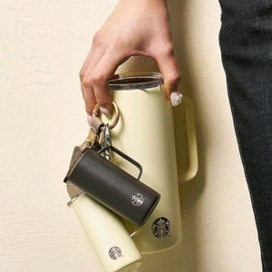 스타벅스 미니어처 텀블러 키링(그레이, 옐로우)