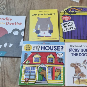 영어 원서 그림책 5권(조작북 포함)
