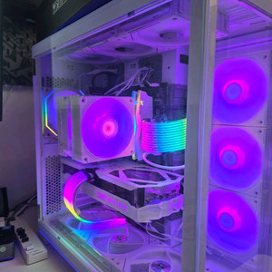 리안리 evo 화이트 게이밍 PC 본체