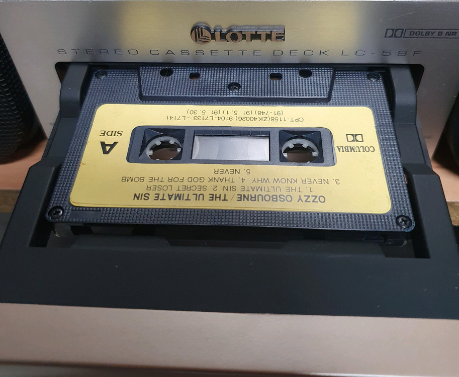 롯데오디오 미니카세트데크 LC-58F--2