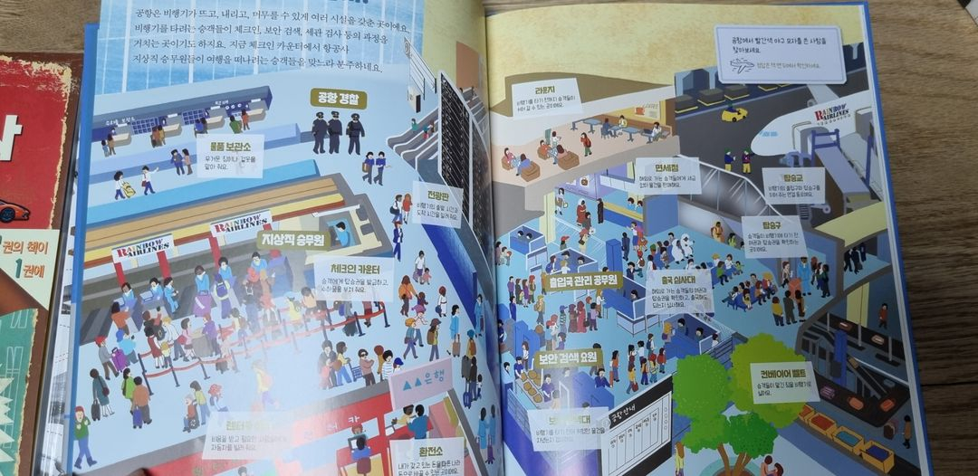 어린이 비행기 대백과 등 2권--1