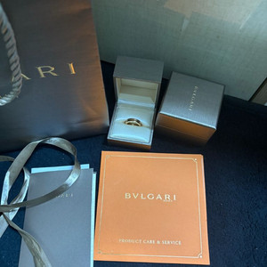 불가리 비제로원 반지 원밴드 이미지