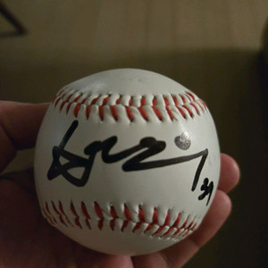 SSG 랜더스 김건우 싸인볼