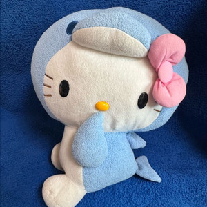 고전 헬로키티 캐릭터 인형 이미지