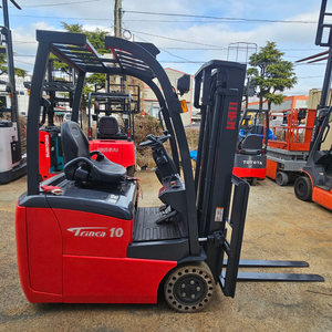 2014년식 최신형 니찌유 좌식 삼륜 1톤 전동지게차 3M 좁은곳OK 550만