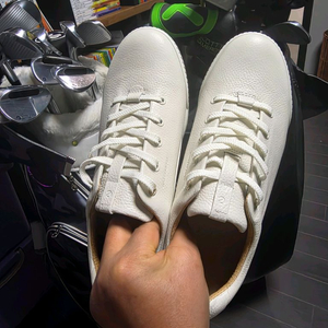에코 골프화 흰색(새상품) 스트릿 레트로 44사이즈 285