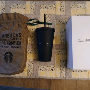 스타벅스컵 재규어 랜드로버 콜라보 블랙 콜드컵 팝니다