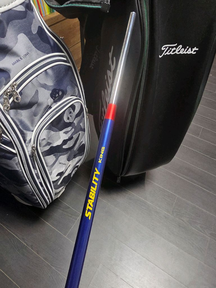 스태빌리티 킹 퍼터 카본 샤프트/버밀리온헤드--2