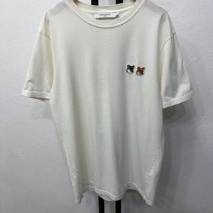 매장판정품) 메종키츠네 더블 폭스 반팔티 S 이미지