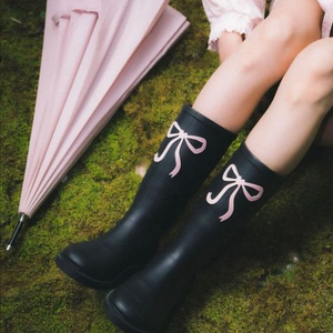 크리스틴 비바람 레인부츠 핑크 250 새상품 발레코어룩 99900원 구매