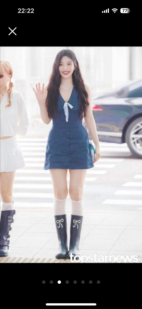 크리스틴 비바람 레인부츠 핑크 250 새상품 발레코어룩 99900원 구매--2