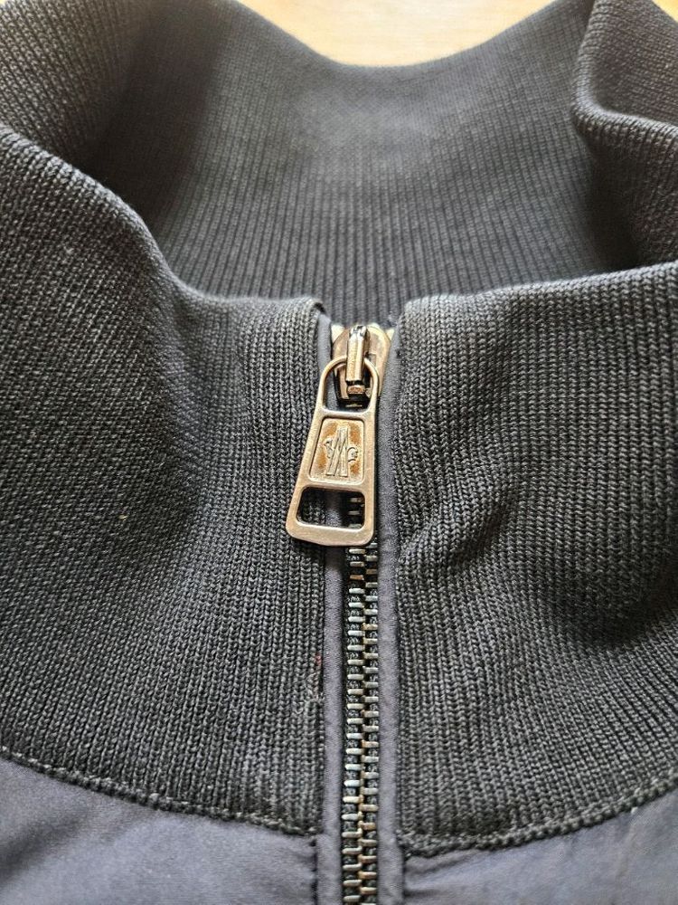 몽클레어 남성 니트패딩 블랙 L (김현우 니트패딩) 이미지