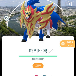 포켓몬고 포고 배경몬 판매 방패왕 자시안 자마젠타