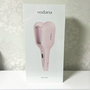 (미개봉 새상품) 보다나 글로우 물결 고데기 40mm 파우더핑크