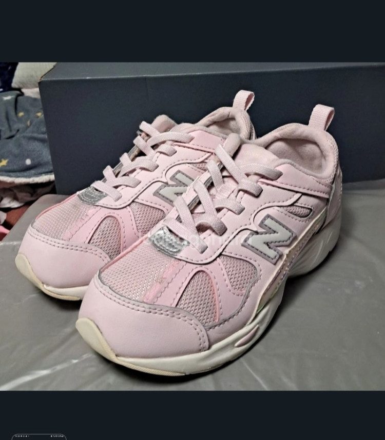 뉴발란스키즈 878 핑크 180운동화--1