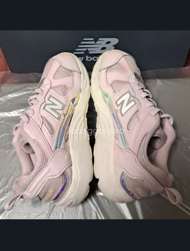 뉴발란스키즈 878 핑크 180운동화--3