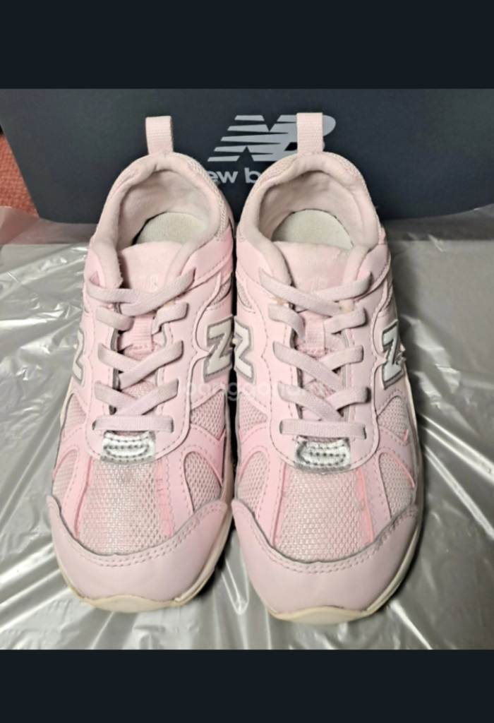뉴발란스키즈 878 핑크 180운동화--5