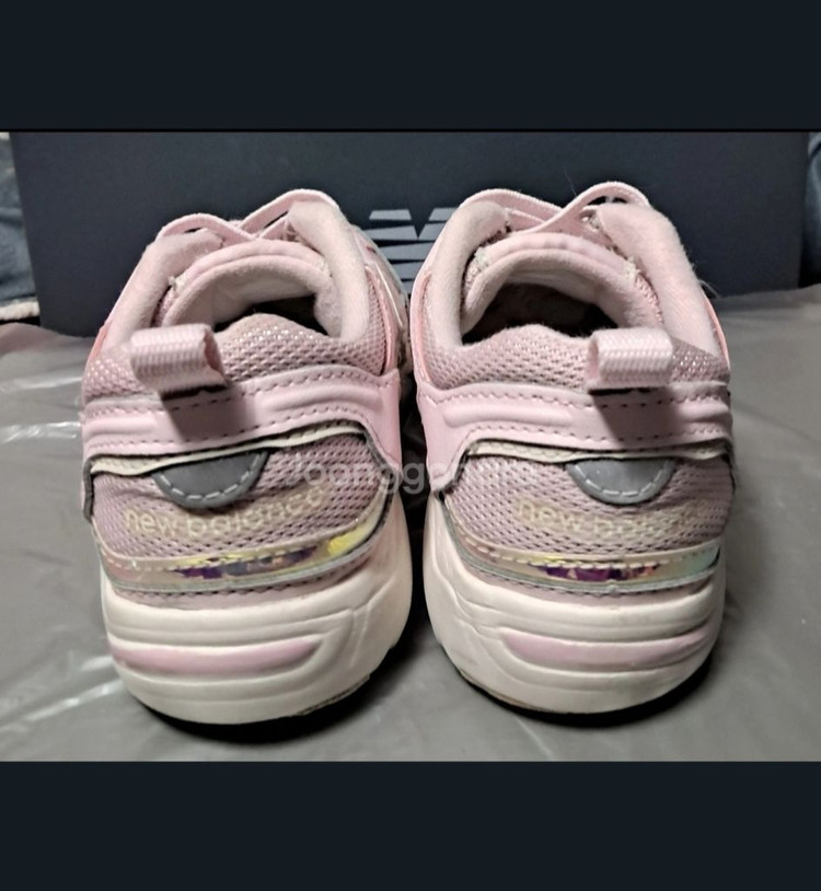 뉴발란스키즈 878 핑크 180운동화--6