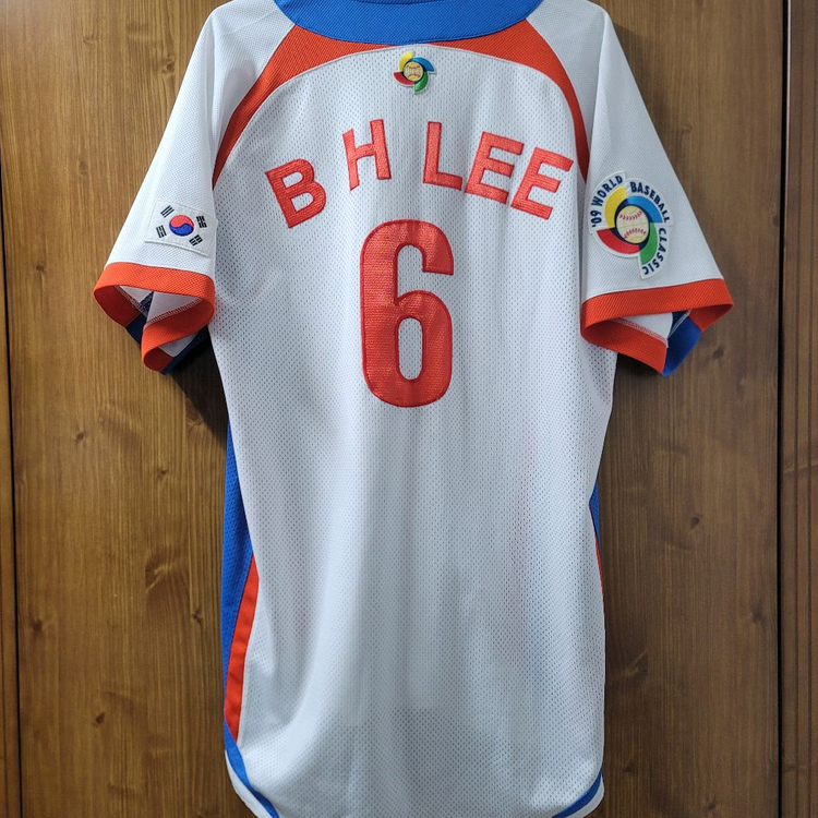 WBC 기아 타이거즈 이범호 마킹 나이키 한국 야구 국대 국가대표 유니폼--1