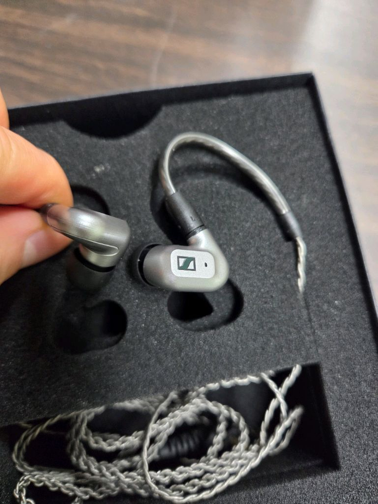 젠하이저 ie200 실버에디션 새거--2