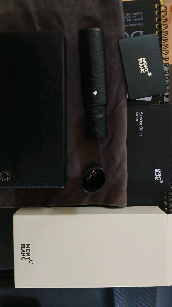 몽블랑 펜 파우치 외--3