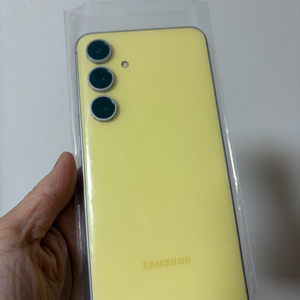 갤럭시S24Fe 256G 개봉새것(옐로우)
