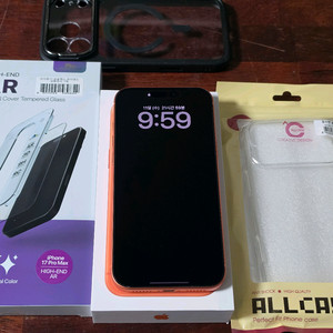 아이폰17프로맥스 256gb 오렌지 판매합니다.
