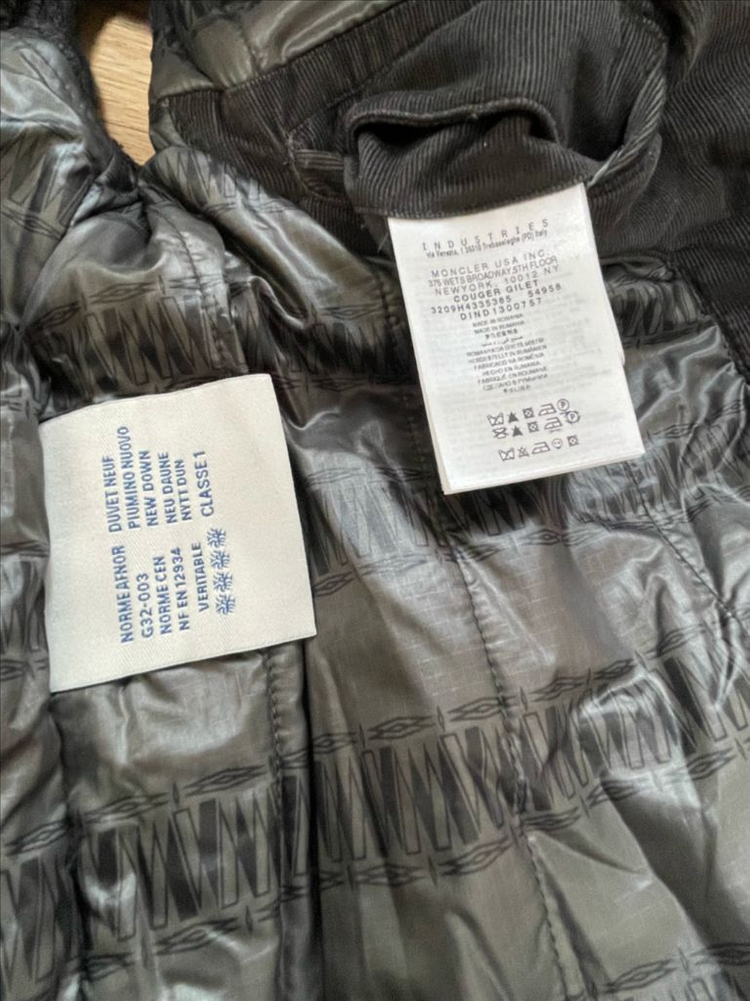 몽클레어 콜라보 다운 베스트--6