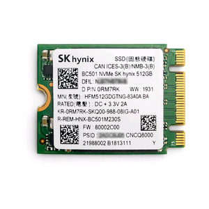 SK hynix NVMe SSD 512GB M.2 2230 판매