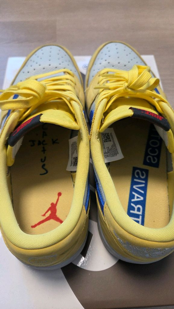 나이키 조던1 트래비스 스캇 로우 카나리--2