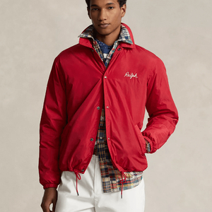 폴로 워터 리펠런트 코치 자켓 / 레드 / M