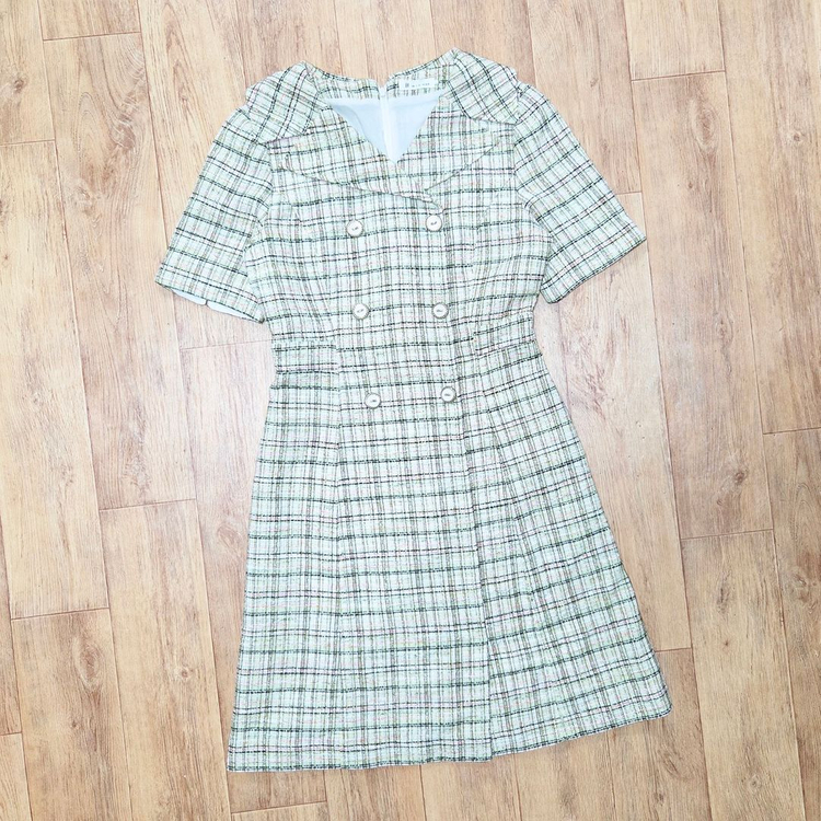 잇미샤(it michaa) 와이드카라 트위드원피스 55-66 이미지