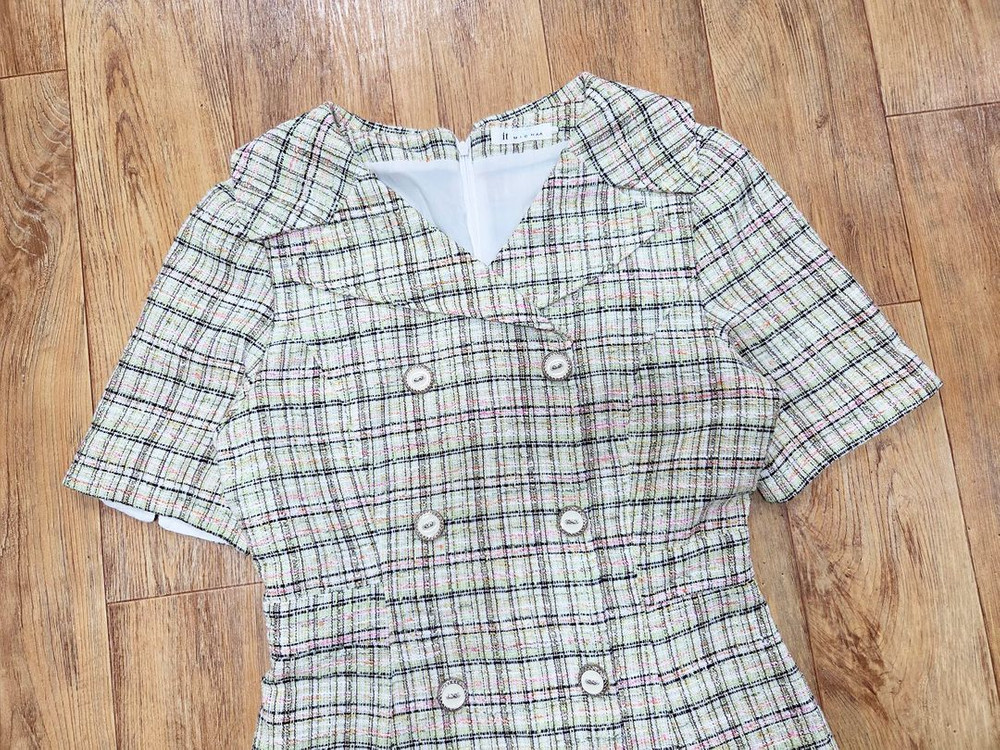 잇미샤(it michaa) 와이드카라 트위드원피스 55-66 이미지