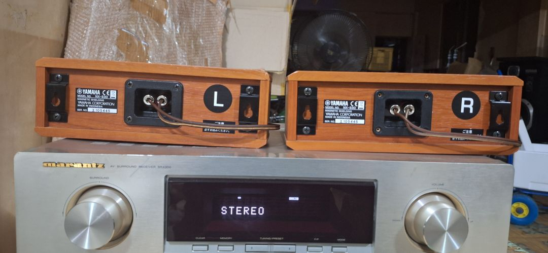 오버홀/무료배송/야마하 빈티지 니어필드 위성 스피커 1조 NX-S30 레트로 앤틱 인테리어 y2k 감성 오디오 이미지