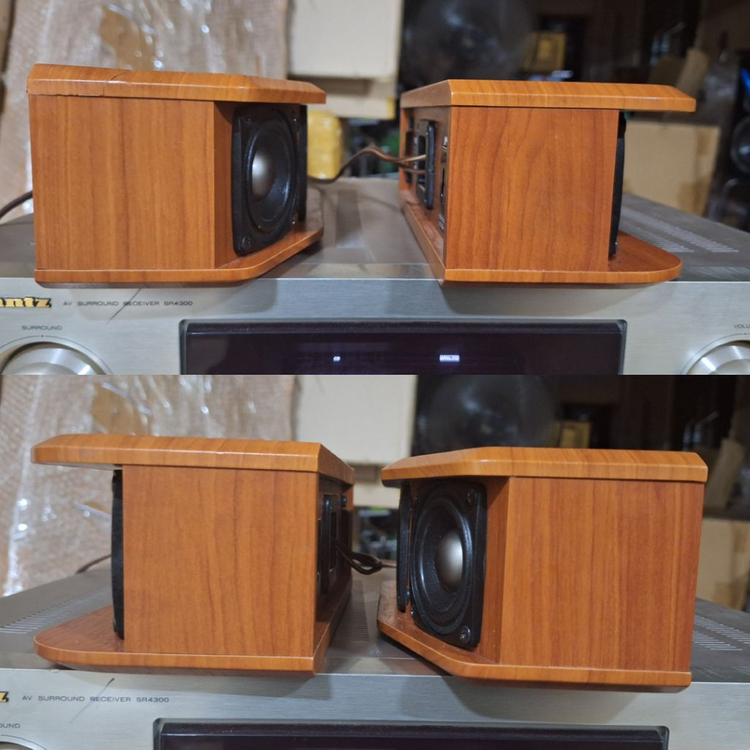 오버홀/무료배송/야마하 빈티지 니어필드 위성 스피커 1조 NX-S30 레트로 앤틱 인테리어 y2k 감성 오디오 이미지