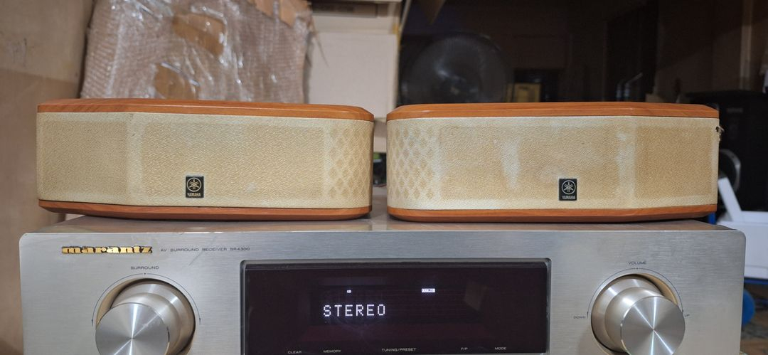 오버홀/무료배송/야마하 빈티지 니어필드 위성 스피커 1조 NX-S30 레트로 앤틱 인테리어 y2k 감성 오디오 이미지