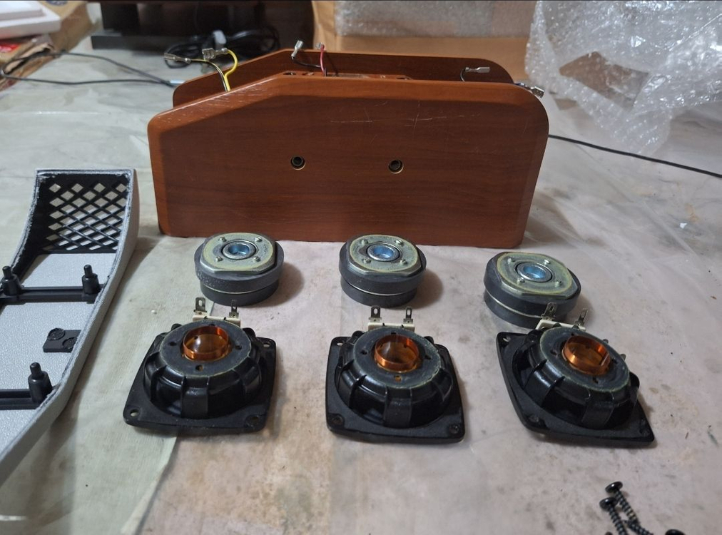 오버홀/무료배송/야마하 빈티지 니어필드 위성 스피커 1조 NX-S30 레트로 앤틱 인테리어 y2k 감성 오디오 이미지