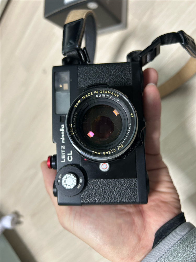 라이츠미놀타 CL필름카메라, 보이그랜더 녹턴클래식40mm F1.4렌즈--1