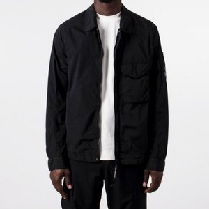 CP컴퍼니 크롬R 오버셔츠 블랙