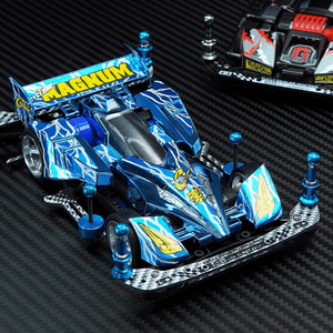 사이클론 매그넘 메탈릭블루 4WD 미니카 1/32 모터라이즈 트랙주행용 타미야