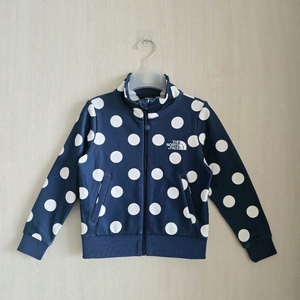 노스페이스키즈 도트 집업 자켓 110사이즈