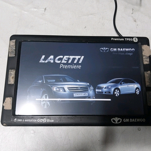 쉐보레 유비퍼스트 GD7 블루 중고 7인치 네비게이션 본체