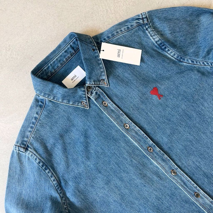 아미 드꾀흐 데님셔츠 이미지