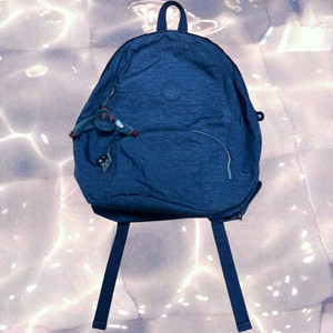 키플링 백팩 가방 네이비 y2k