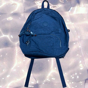 키플링 백팩 가방 네이비 y2k