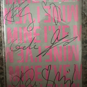비매 아이브 친필 싸인 사인 메시지 장원영 안유진 리즈 가을 이서 레이 이미지