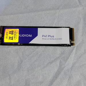 솔리다임SSD P41 PLUS 512gb