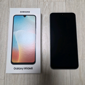 삼성 갤럭시 와이드8 새제품급 블랙 128GB