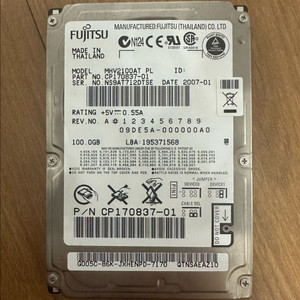 2.5 HDD (ide , sata) 저용량
