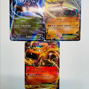 포켓몬카드 킹드라 몰드류 리자몽 ex 이미지